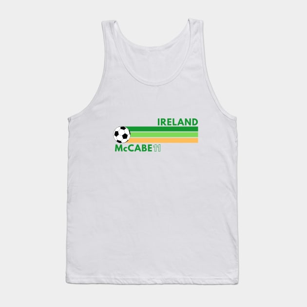 Katie McCabe Ireland design Tank Top by DestinationAU